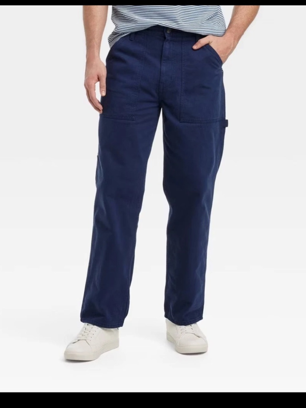 Men's Vintage Relaxed Straight Fit Utility Pants - Goodfellow & Co 32x32